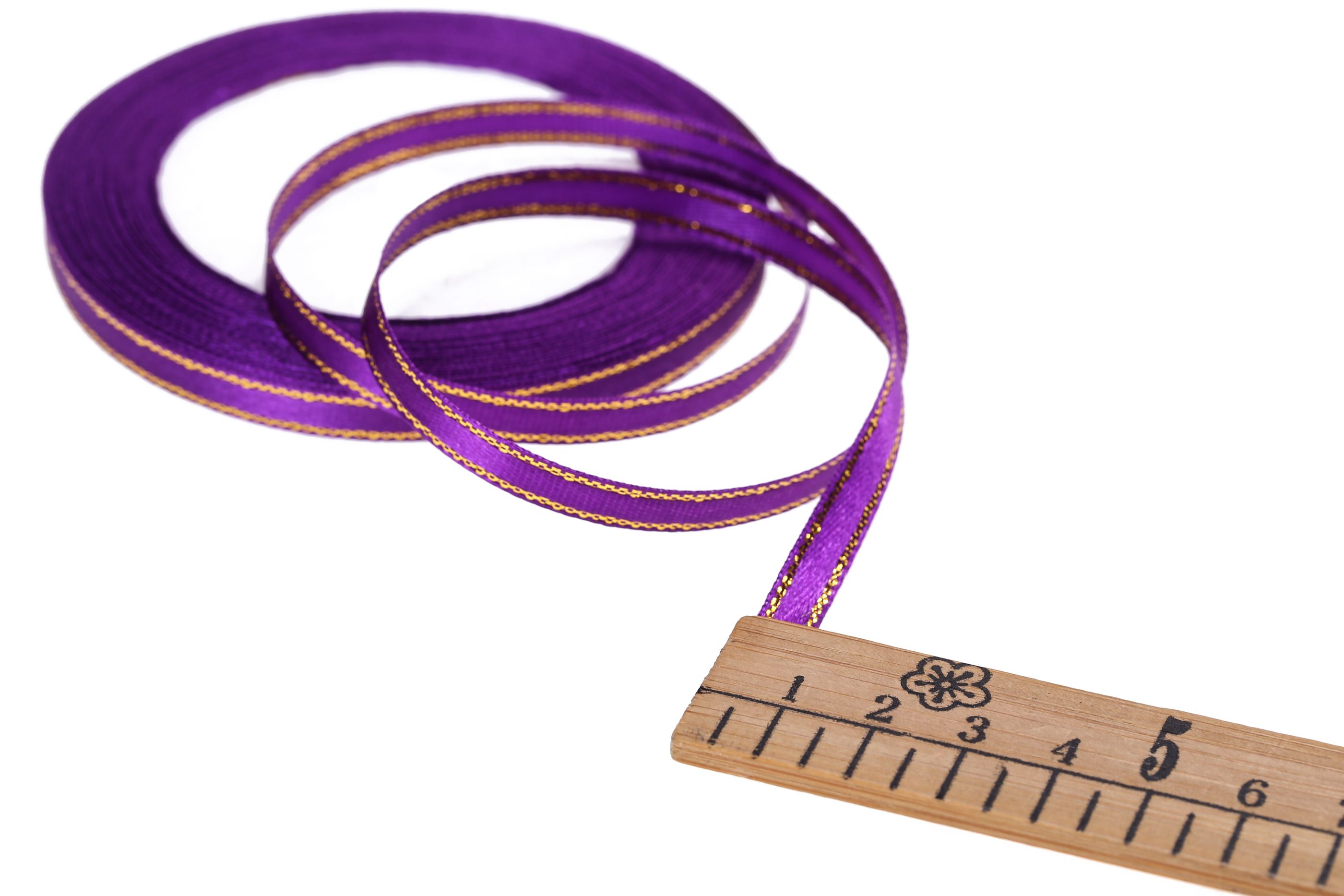 Double Gold Ribbon Handmade Headwear Hairpin