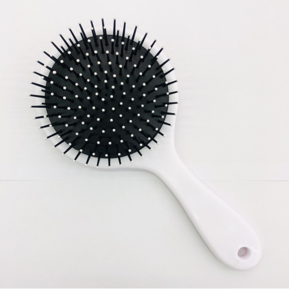 美发梳大圆气垫按摩梳塑料按摩防静电梳子塑料印花可爱气囊梳子详情3