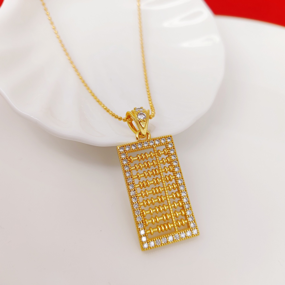 Pendant full of abacus