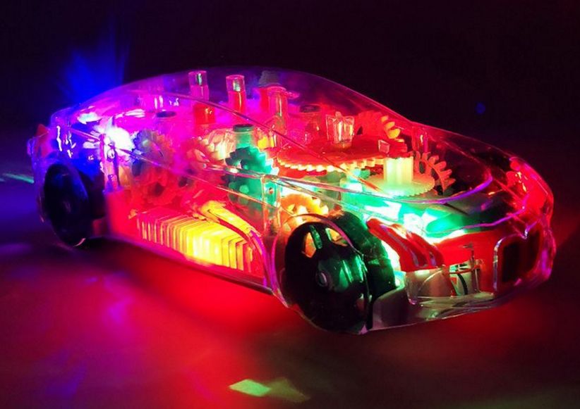 电动玩具 电动汽车玩具 电动齿轮车玩具 新奇玩具 发光玩具产品图