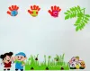 Non-woven fabric early childhood education blackboard newspaper cultural wall decoration creative wall stickers DIY wall decoration stickers undefined