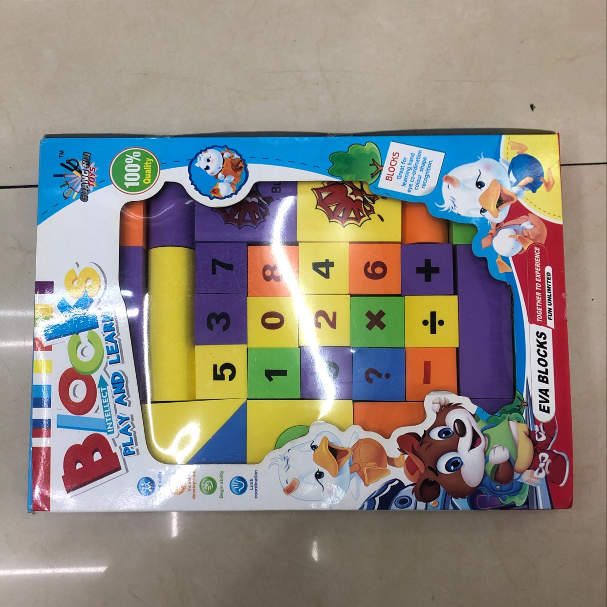 EvA children's puzzle 34 pieces