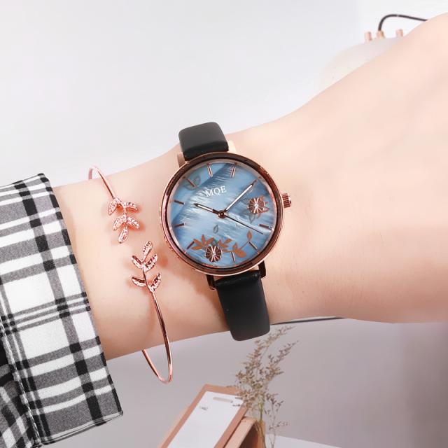 ins Academy Style forest-themed slim strap, compact and elegant ladies' mechanical watch, simple, retro, fashionable, waterproof student and adult watch 2024 New model Application Scenario