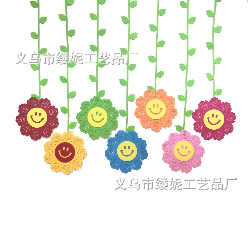 无纺布幼儿园教室环创室内天花板装饰空中创意吊饰走廊商场布置详情图10