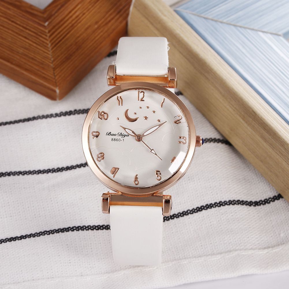 Star Moon Watch Personality Simple Starry Quartz Watch