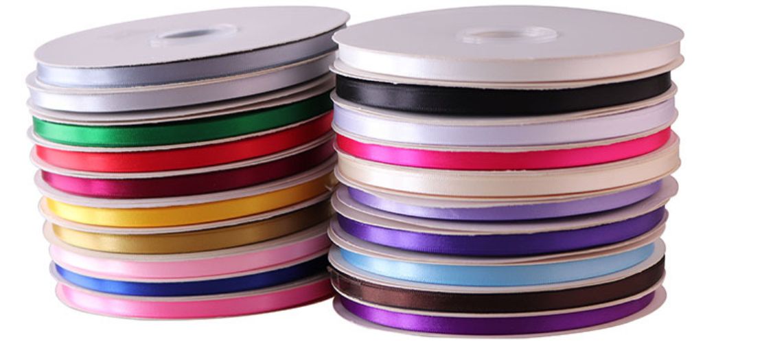 Manufacturers Direct Ribbon Polyester Ribbon Braid Silk Ribbon Flower Gift Packaging Bow Cake Packaging Decoration undefined