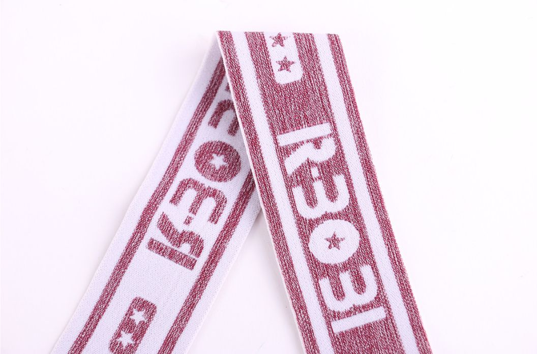 Manufacturers Direct Sales Clothing Accessories Jacquard Elastic Ribbon Computer Word Elastic Ribbon Item Picture