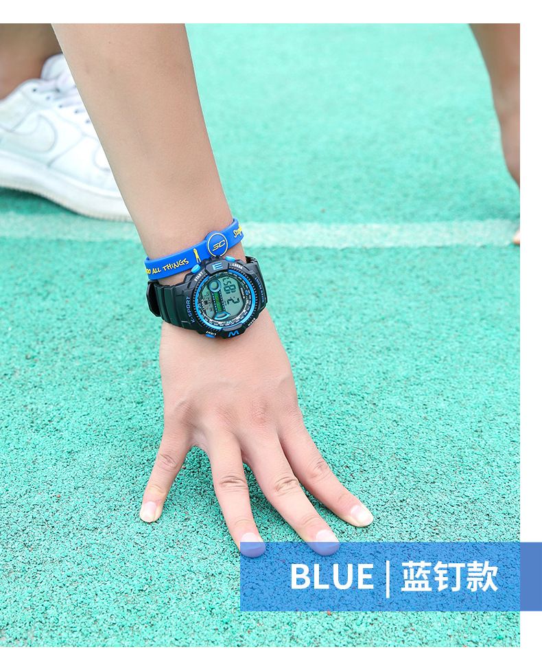 Lasika Electronic Watch Men's Watch Student Sports Multi-Function Manufacturers Direct Sales Application Scenario