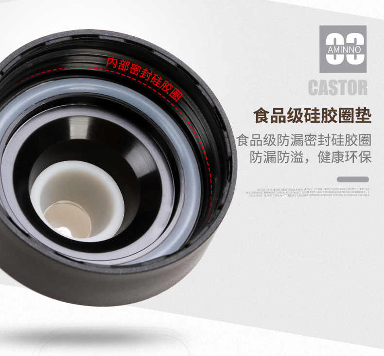 The Emino Kitchenware Creative Seasoning Jar Set is a cross-border best-selling seasoning box detail image 7