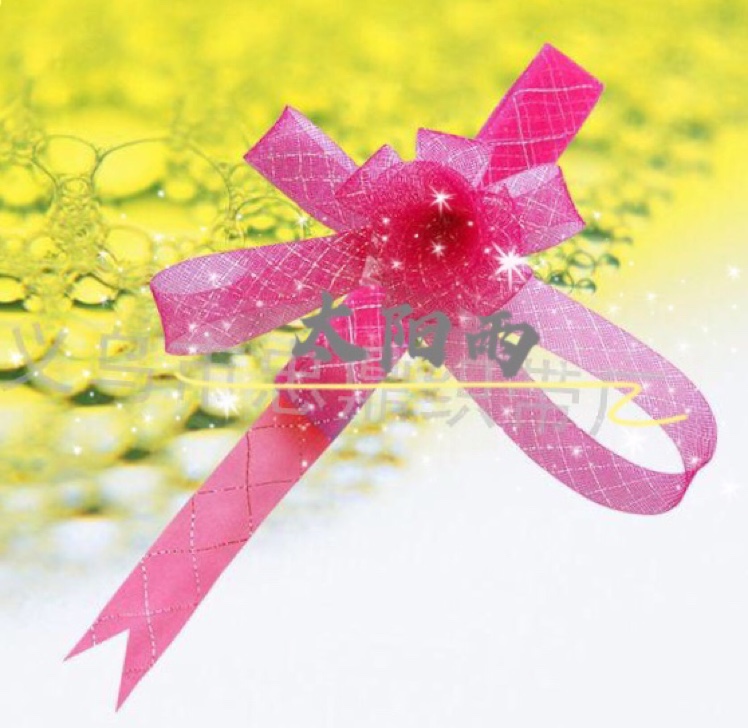 Flowers, bows, elastic nets, decorative flowers Specification image