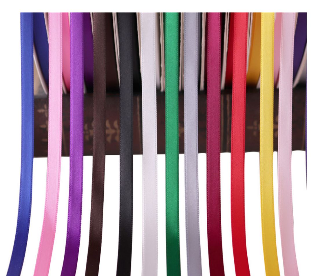 Manufacturers Direct Ribbon Polyester Ribbon Braid Silk Ribbon Flower Gift Packaging Bow Cake Packaging Decoration undefined