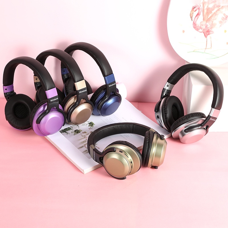Emma Direct Headsets wireless Bluetooth 5.0 stereo bilateral Universal Sport Running Heavy bass headphones details Picture