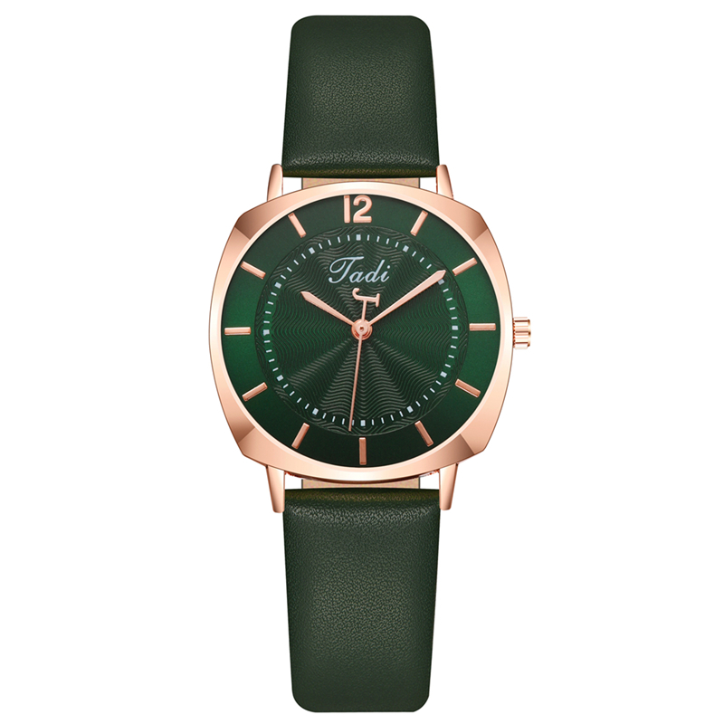 Square Shell Belt Watch Women Simple Fashion Quartz Watch Temperament Student Business Atmosphere Casual Korean Decorative Watch undefined