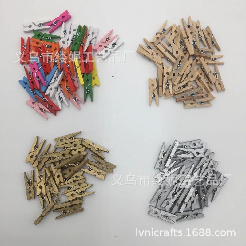 Factory direct sales of wooden cartoon clips, message clips, photo clips, decorative clips, retail and wholesale of wooden clips Application Scenario