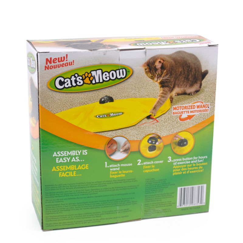 Amazon is selling an electric cat toy, A Peary rat tickler, a fun puzzle and cat stick play plate thumbnail