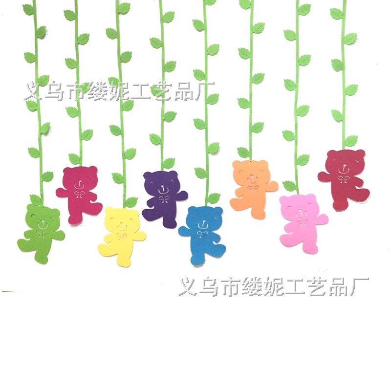 无纺布幼儿园教室环创室内天花板装饰空中创意吊饰走廊商场布置详情图2