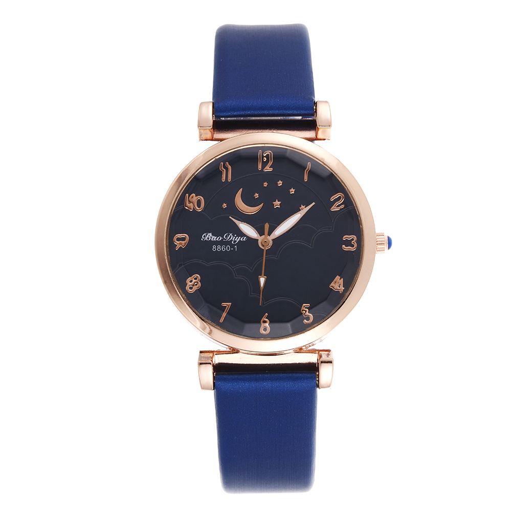 Star Moon Watch Personality Simple Starry Quartz Watch undefined