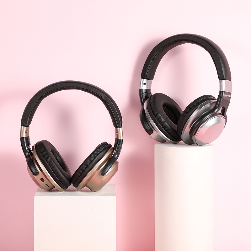 Emma Direct Headsets wireless Bluetooth 5.0 stereo bilateral Universal Sport Running Heavy bass headphones full figure