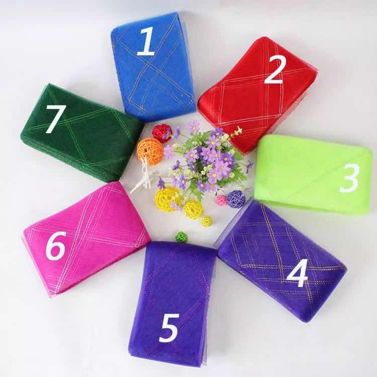16cm two cross Christmas accessories elastic mesh belt Christmas hair bow style accessories thumbnail
