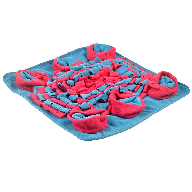Cross border hot selling pet training can be removed and washed smell blanket easy to collect pet blankets six bowls of smell mat treasure hunt blanket thumbnail