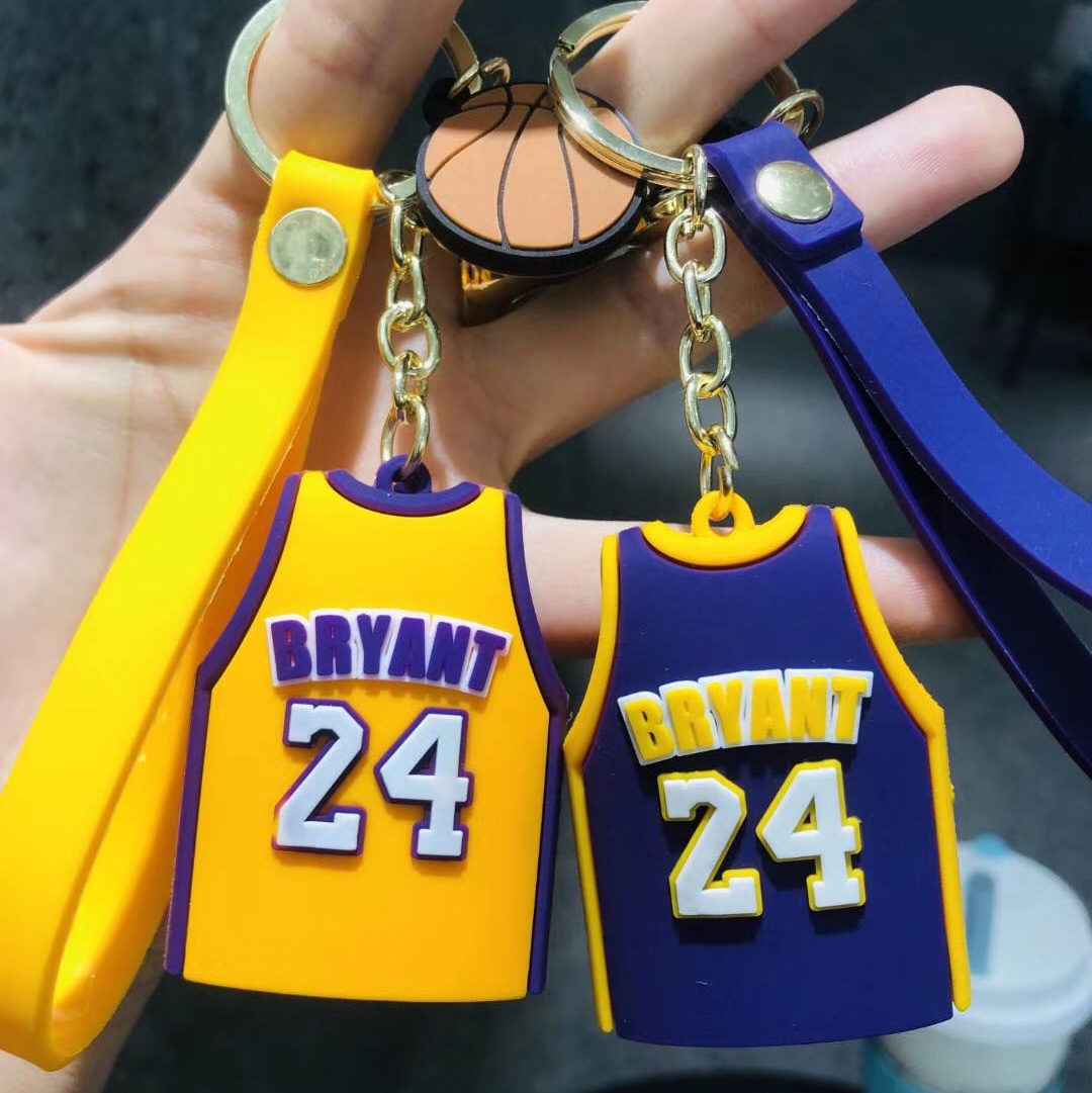 Jersey No. 24 key chain bag pendant thumbnail