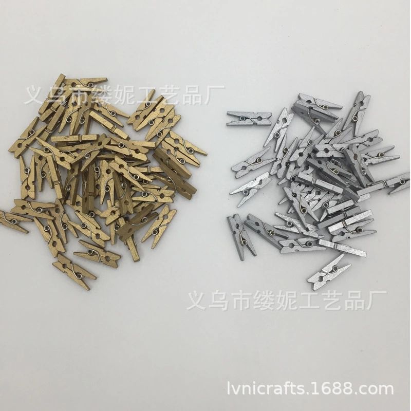 Factory direct sales of wooden cartoon clips, message clips, photo clips, decorative clips, retail and wholesale of wooden clips details Picture