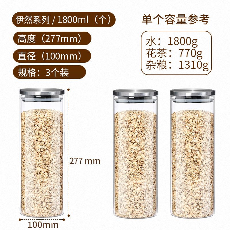 A set of 3 sealed cans Specification image