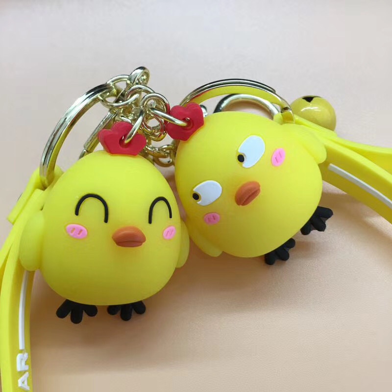 Cute 3D yellow cartoon chicken thumbnail