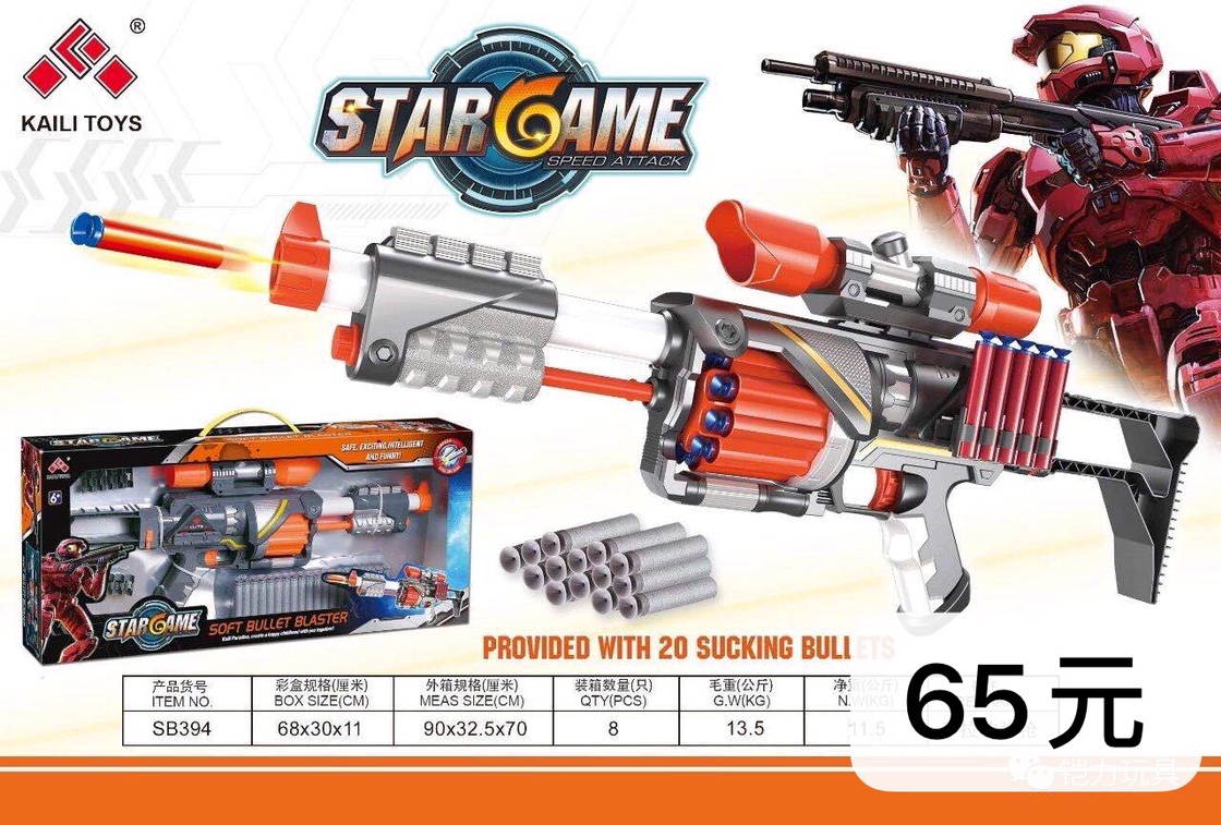 Manual soft gun