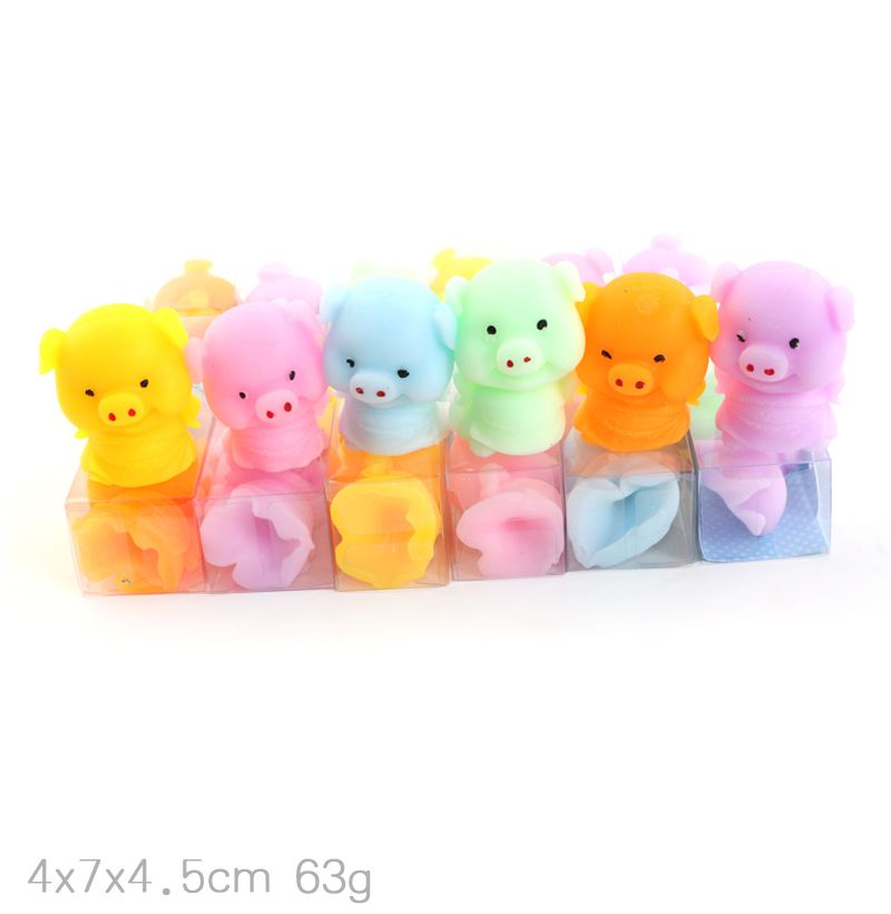 Fortune pig vent tuanzi fun vent relief toys pinched joy toys stand