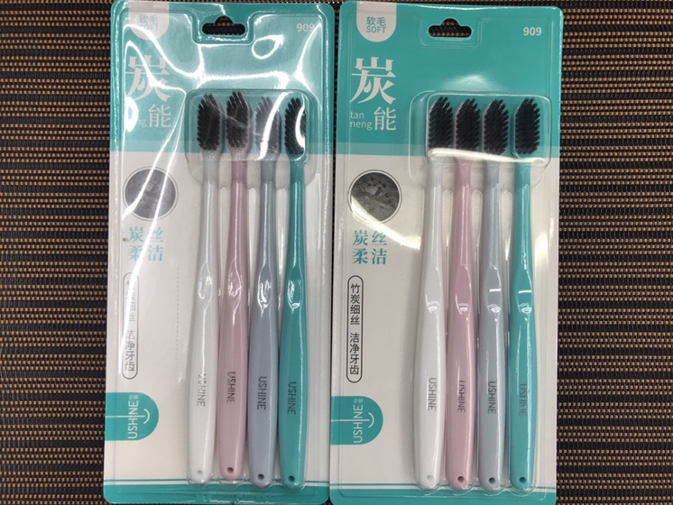 Charcoal Silk Soft Clean Toothbrush details Picture