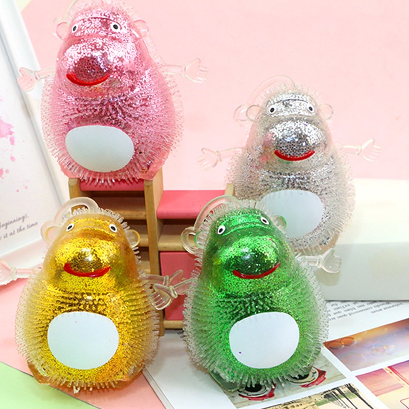 Gorilla powder flash ball stall products Flash children toys all environmental TPR materials thumbnail