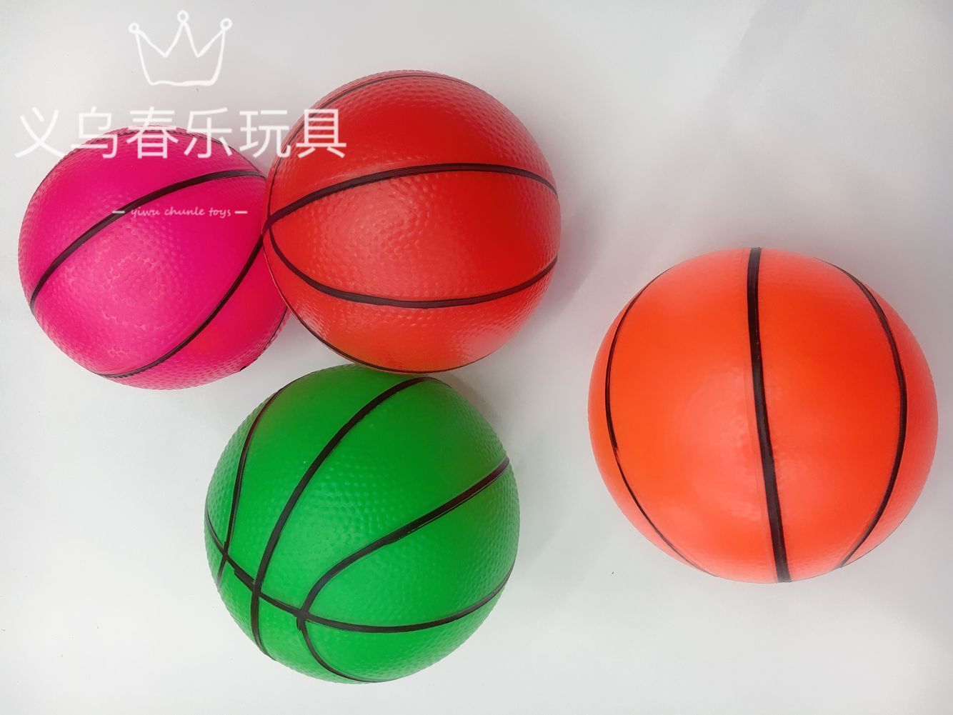 厂家直销10cm加厚划线小篮球PVC促销赠送礼品幼儿童充气玩具皮球详情7
