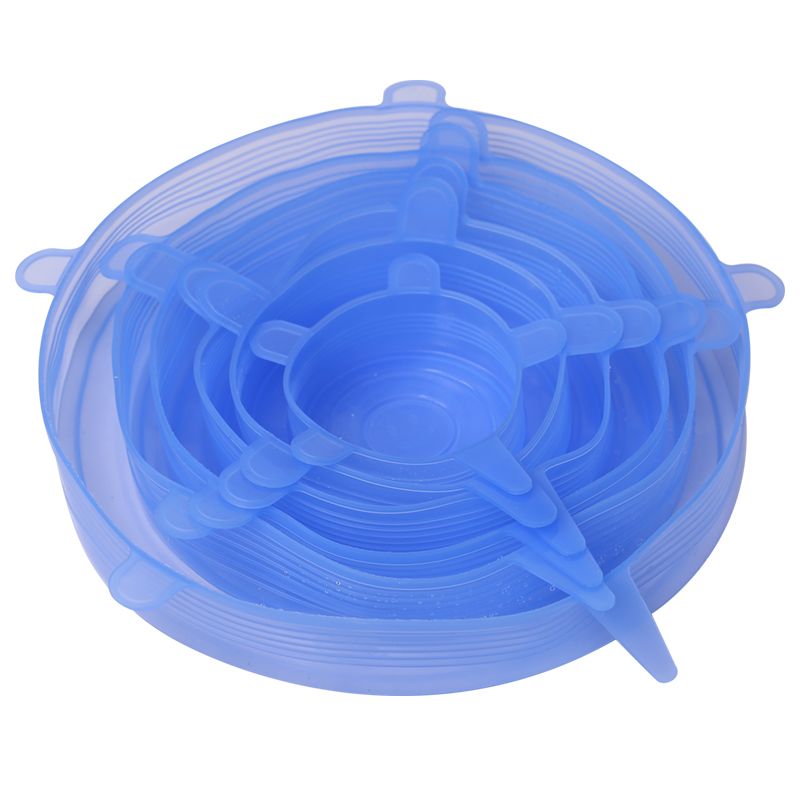 The Ameno silicone cap is blue detail image 5