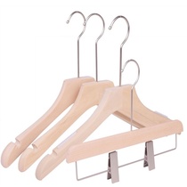 Real wood hangers, no paint environmental protection ♻ ️ wooden hangers