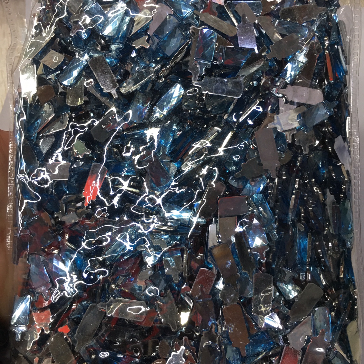 6x17奶嘴 国产 压克力 浅兰