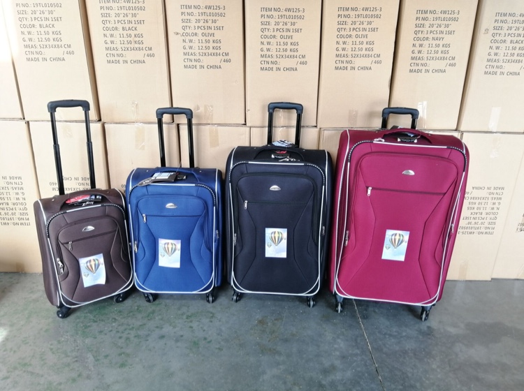 922-4 4pcs 4 wheels luggage set