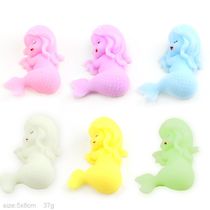 Cute super cute mermaid vent toys Pinchle decompression soft glue children toys decompression creative gifts
