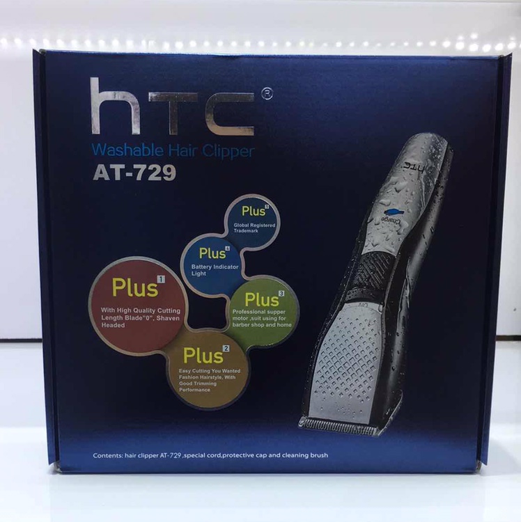 At-729 electric clippers hair clippers. HTC hair clipper. trimmer thumbnail