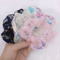 Small sparkly butterfly hair ring