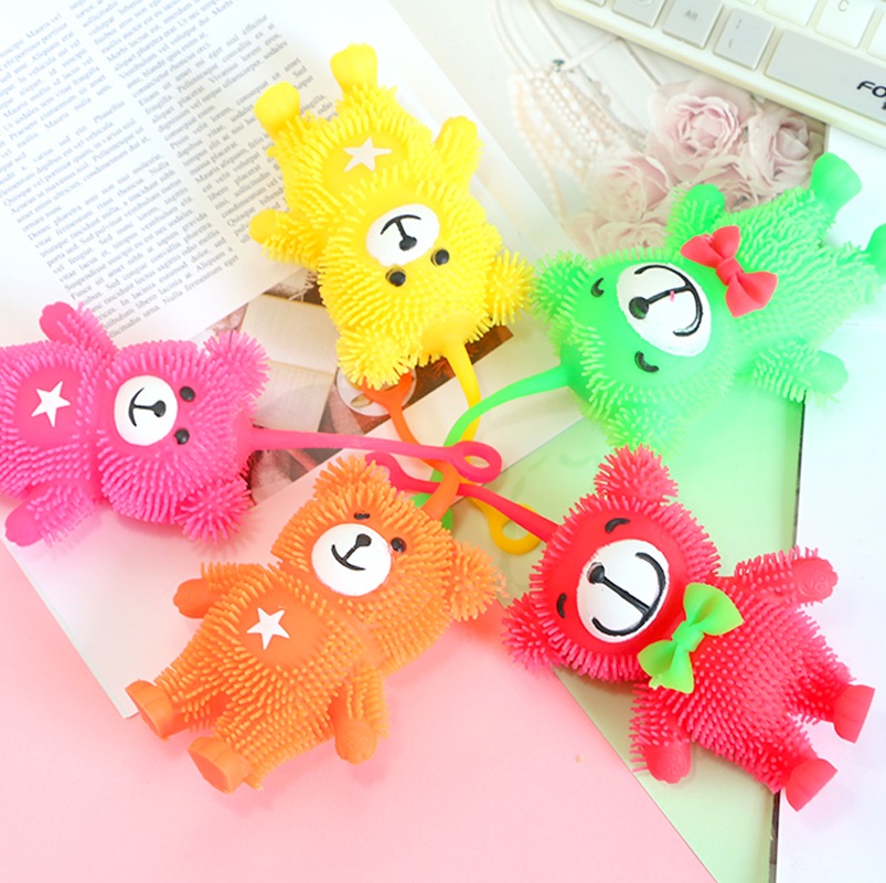 Flash Bear Pinching flash toy stand hot seller direct sale thumbnail