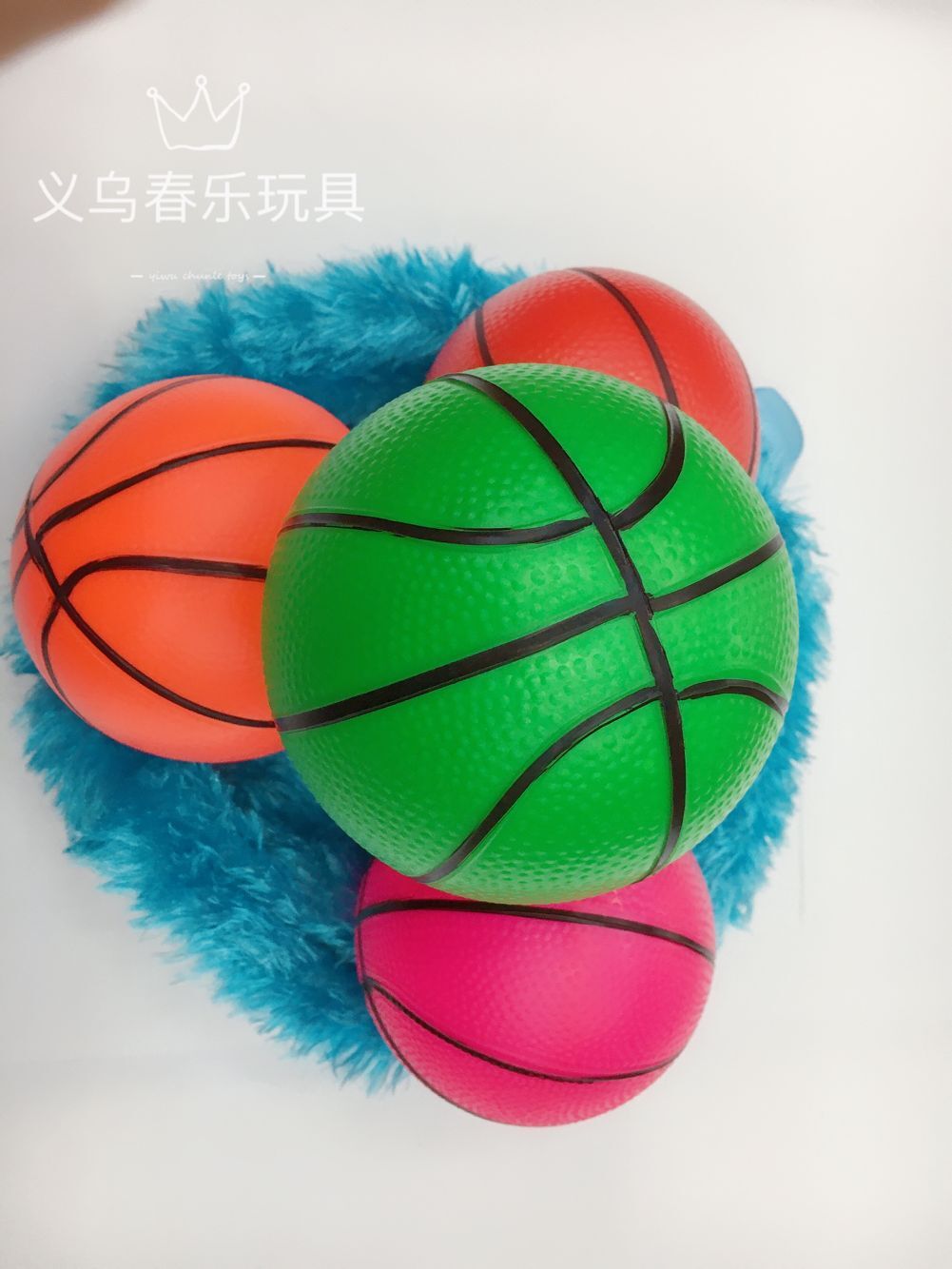 厂家直销10cm加厚划线小篮球PVC促销赠送礼品幼儿童充气玩具皮球详情12