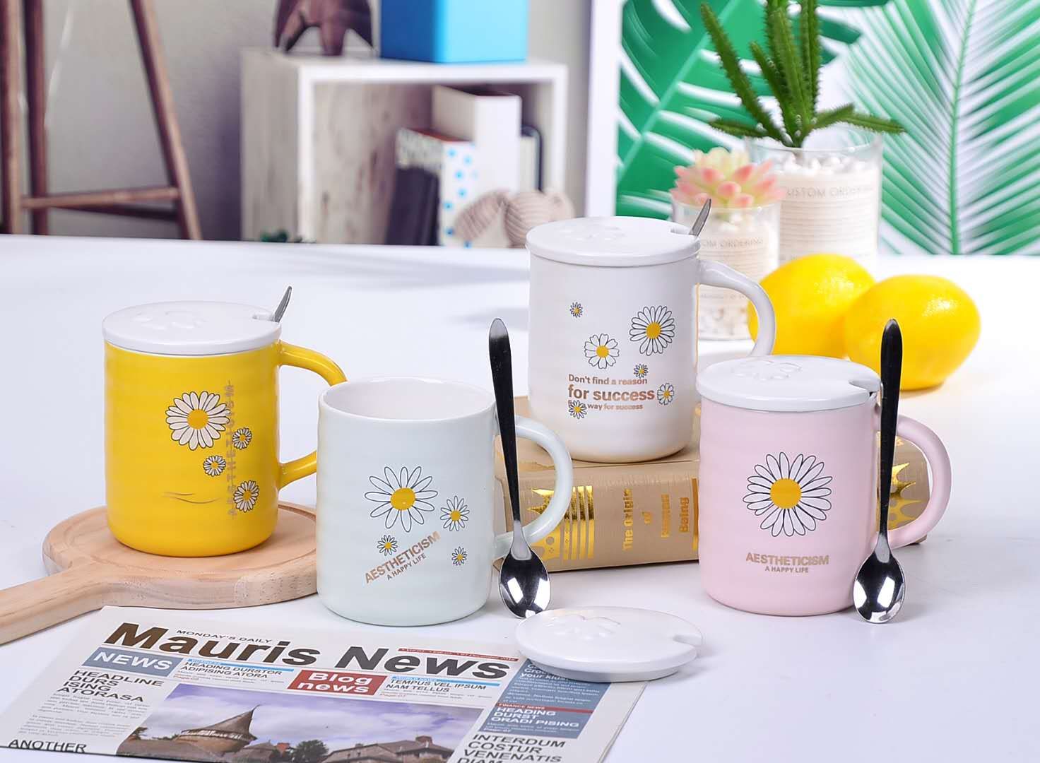 创意陶瓷杯，学生杯