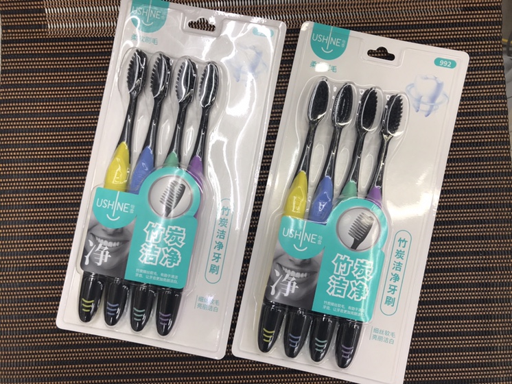 Bamboo Charcoal Clean Toothbrush details Picture