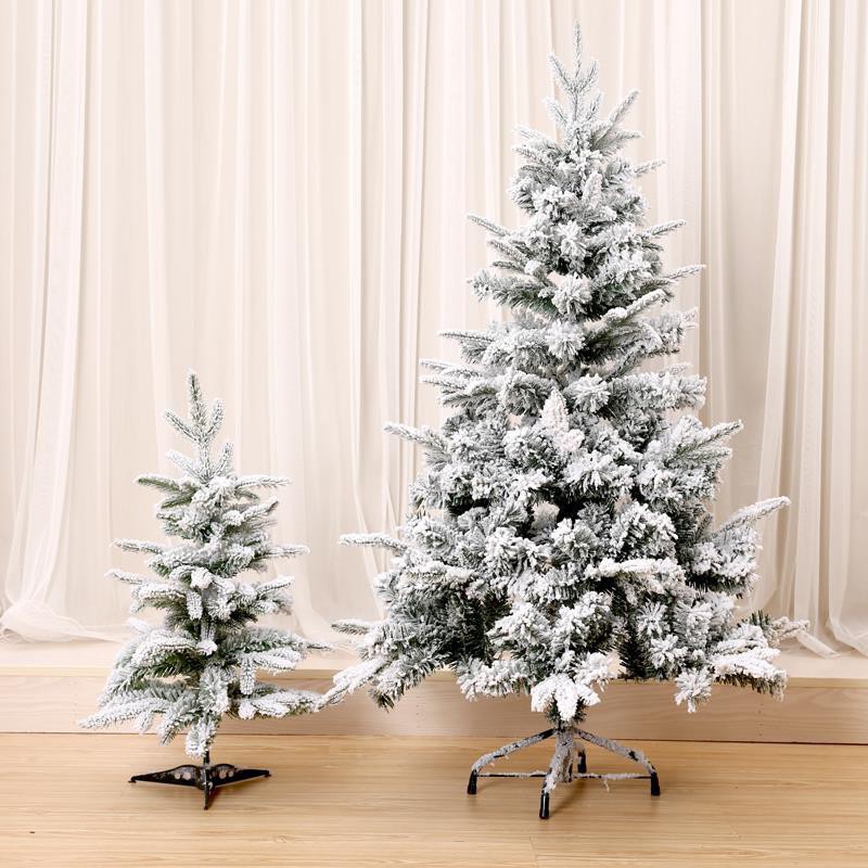 Yiyang Christmas Craft 1.5-meter PE mixed plant velvet tree. 350-head single package details Picture
