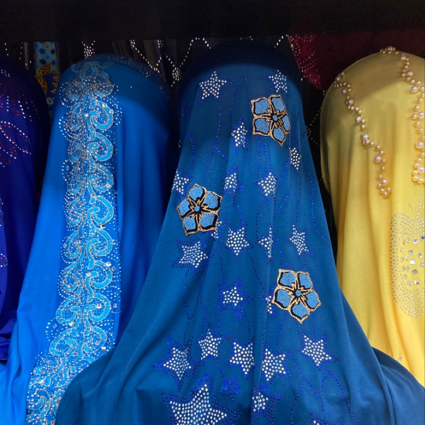 Summer Muslim headgear details Picture
