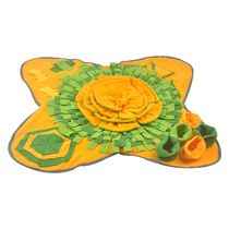 Cross-boundary pet training can be dismantled, cleaned, sniffed and smelled blankets easy to collect pet blankets four-point star Treasure hunt pads