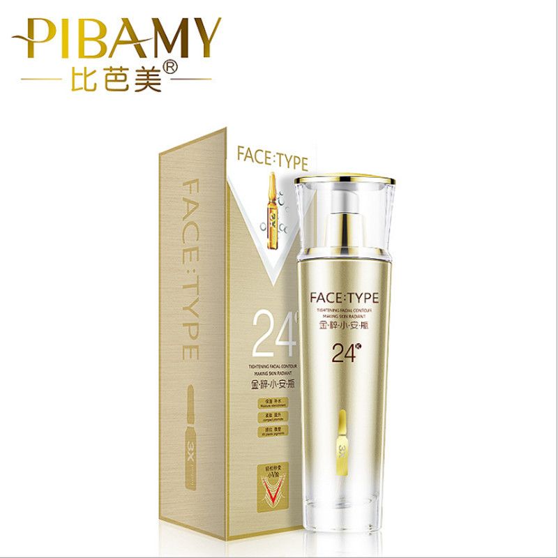 Biba mei 24-karat gold bottle zhenxiu moisturizing lotion easy seconds small V face full figure
