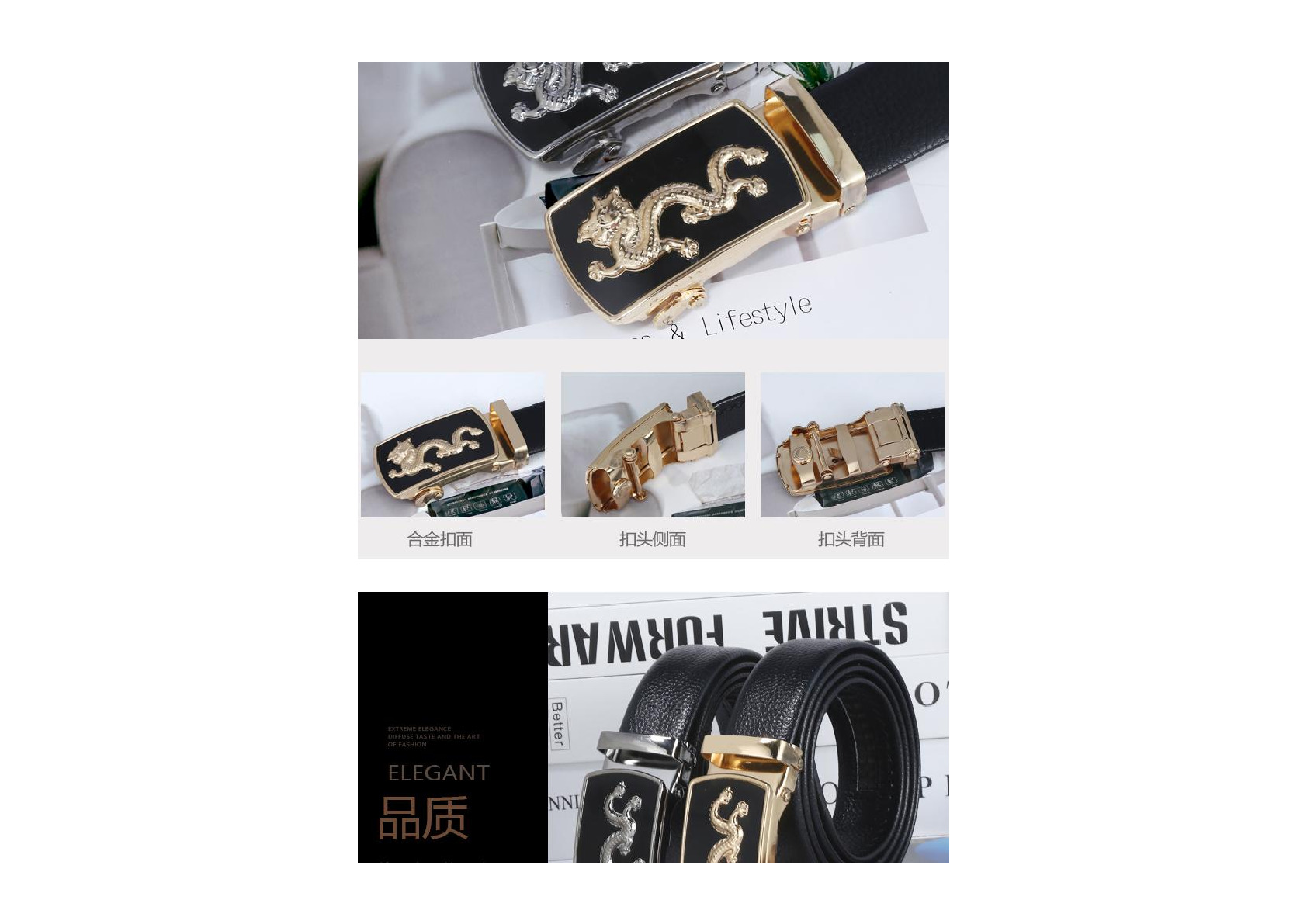 The new trendy men's casual belt from Tutenglong, which is a bestseller at the street stall, comes with gifts and promotional items in stock detail image 11