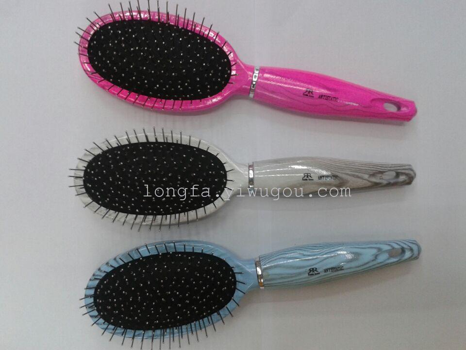 Vanessa mimicked wood grain high-end craft high-quality massage comb airbag comb hair comb thumbnail